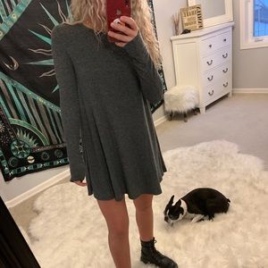 sweater dress abercrombie